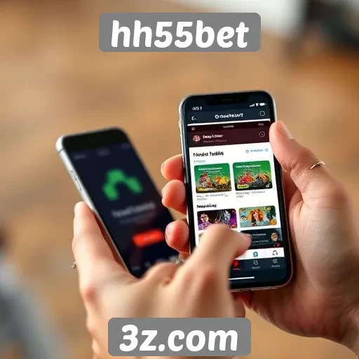 Acessibilidade da hh55bet em dispositivos móveis