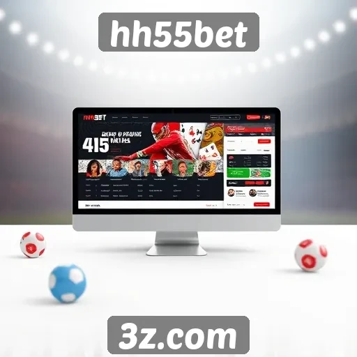 Plataforma hh55bet se destaca pelo design intuitivo